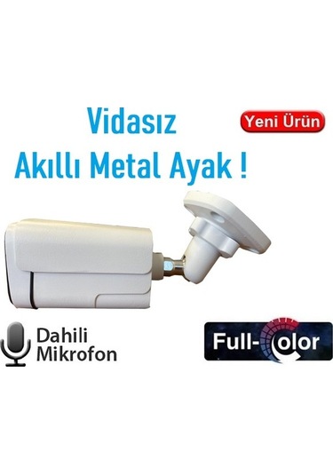 Ezcool Ez-2315ıps 5mp 3.6mm Fullcolor Sesli Metal Poe Ip Bullet Kamera