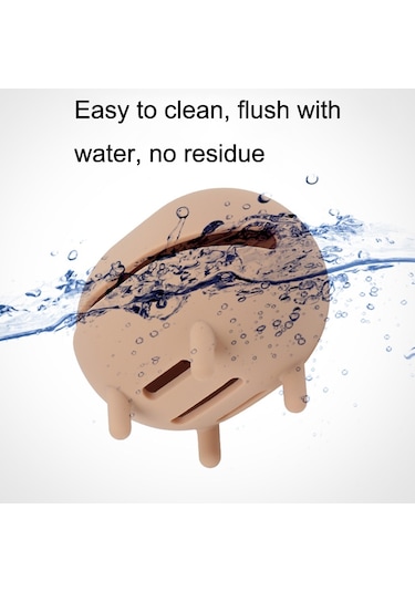 Sones Güzellik Makyaj Yumurta Depolama Nefes Taşınabilir Silikon Makyaj Ürünleri Hava Yastığı Pudra Püskürtme Kutusu Şarap Kırmızısı