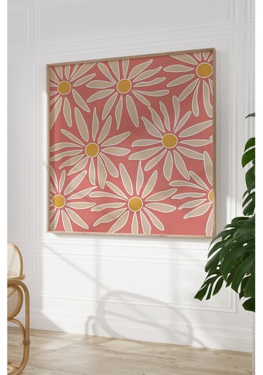 Ahşap Çerçeveli Mdf Kare Tek Tablo Kendi Tablo Setinizi Oluşturacağınız Liste Tx1014 23 X 23