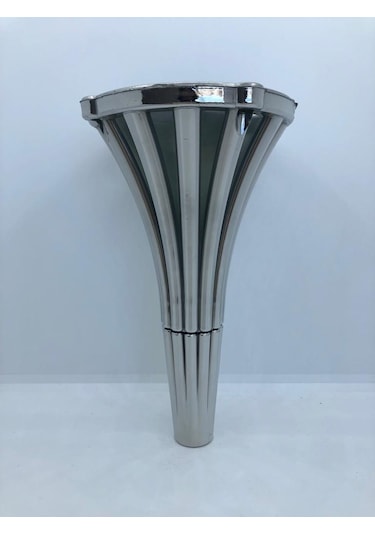 Plastik. 19 Cm Krom Kaplama, Berjer,mobilya,ünite Ayağı 4adet