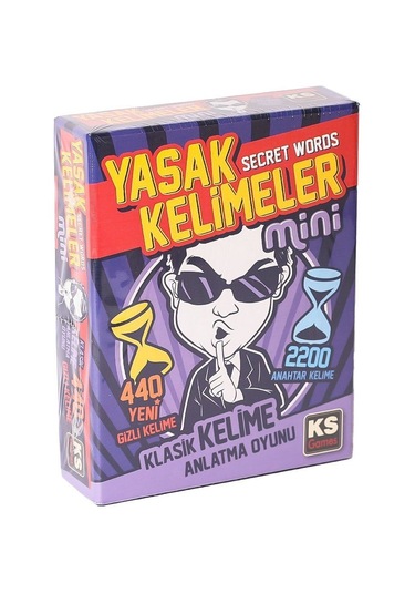 Ks Games Yasak Kelimeler Mini Cep Boy Kelime Oyunu