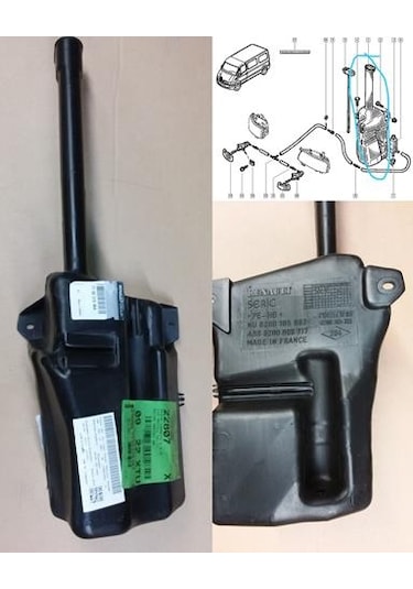Mais Far Yıkama Motoru 7700315464 Master 02-10 KNO-MAİS-7700315464