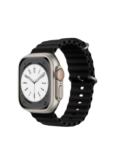 Apple Uyumlu  Watch 2/3/4/5/6/7/8/9/se/ultra 42mm 44mm 45mm 49mm Ocean Silikon Loop Kordon