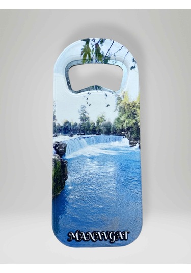 Manavgat Temalı Plastik Magnet Şişe Açacağı Buzdolabı Süsü Açacak Kod:987