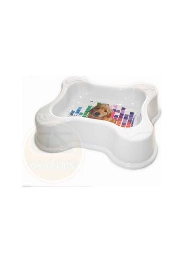 Köpek Kedi Mama Su Kabı Kemik Şekilli Hrb-121