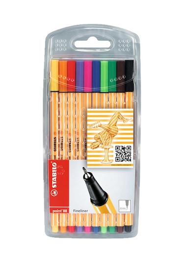 Stabilo Point 88-10 Renk Keçeli Kalem