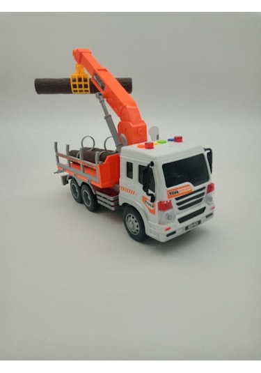 Ceren Ctoys Sesli Işıklı Kütük Taşıyıcı Vinç Kamyon Wy300f