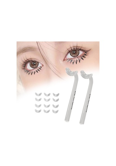 Suntek 2 Parça Eyeliner Şablonlar Yeni Başlayanlar Için Kaş