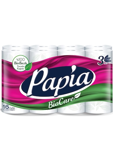Papia Biocare Tuvalet Kağıdı 16'lı