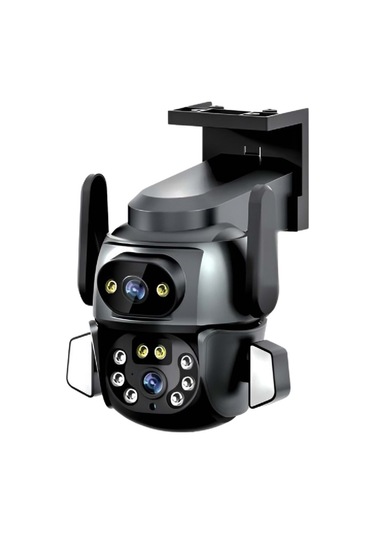 Mpıa Hina Türkçe Uygulamalı 3.0 Mp + 3.0 Mp Çift Kamealı Wi-fi İp Kamera