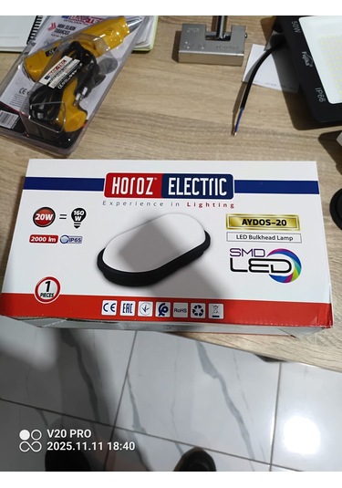 Aydos-20 Led Armatür 20w, 2000 Lümen, Ip65, Smd Led, Suya Ve Toza Dayanıklı Dış Mekan Aydınlatma