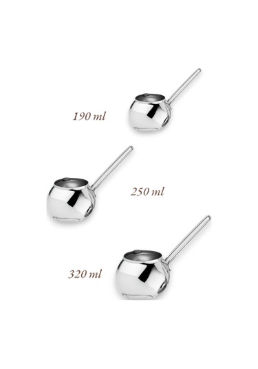 Enashop 3 Lü Şık Cezve Takımı 18/10 Paslanmaz Çelik 1. Sınıf Kalite, Kontrolden Geçmiştir Ergonomik Sap