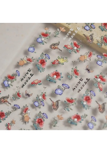 Flybuy Alan Buketi Çiçek Bahar Ilmek Papatya Menekşe 5d Kabartma