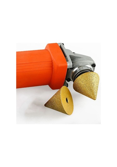 Sointeresting M10 Açı Frezeleme Ucu 38mm Pah Kırma Ucu Fayans Kesme Makinesi Model 100 Açı Taşlama Makinesi İçin Kırpma