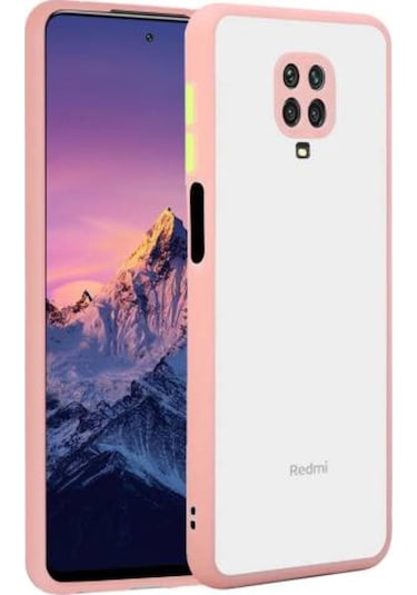 Xiaomi Redmi Note 9 Pro Kilif Lens Korumali Mat Silikon Kapak 435226138