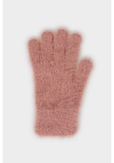 Defacto Kız Çocuk Triko Eldiven A6604a825wnpn1 Pembe