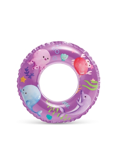 Şeffaf Baskılı Deniz Havuz Simit 61 Cm 6-10 Yaş