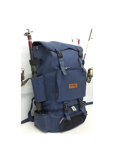 Rowan Çanta Rowan Termal Bölmeli Lacivert Balıkçı Ve Kamp Çantası Lacivert