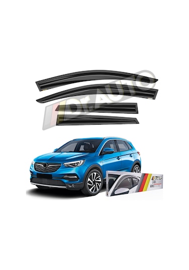Opel Grandland X 2017 Ve Sonrası Cam Rüzgarlığı 4lü