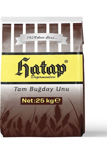 Hatap Tam Buğday Unu 25 KG