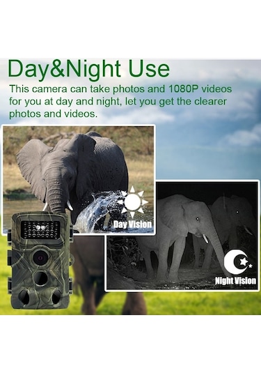 Maoyaya Yol Videosu -pr3000 Kamuflaj Kamerası Gece Fotoğraf Çeken 36mp 1080p Xn Kamuflaj