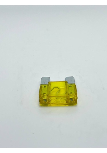 20a Sarı Şeffaf Büyük Maksi Bıçak Sigorta 20 Amper Max