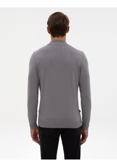 Pierre Cardin Erkek Gri Kazak /triko 50317520-vr024 Gri