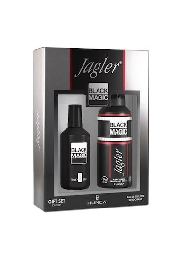 Jagler Black Magic Erkek Parfüm EDT 75 ML + Deodorant 150 ML