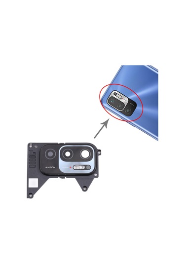 Xiaomi Redmi Note 10 5g / Redmi Note 10t 5g İçin Kamera Lens Kapağı M2103k19g