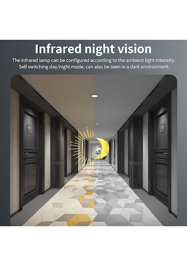 Youtek S3 Akıllı Görüntülü Kapı Zili: Kablosuz 480p Kamera, İki Yönlü Ses, Gece Görüşü, Wifi İle Konuşma, Ev/gayrimenkul Güvenliği Siyah