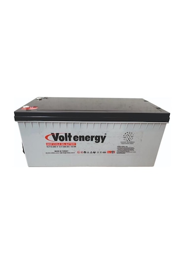 12 V 200 Amper Jel Akü Deep Cycle Nanocarbon
