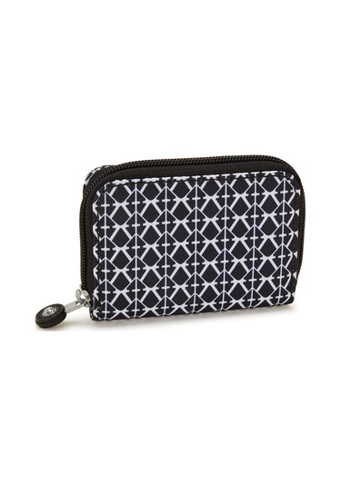 Kipling Kıplıng Tops Küçük Boy Cüzdan Siyah Sıgnature Prınt Siyah