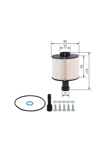 Renault Clio 4 1.5 Dcı Mazot Filtresi 2012 - 2016 Bosch