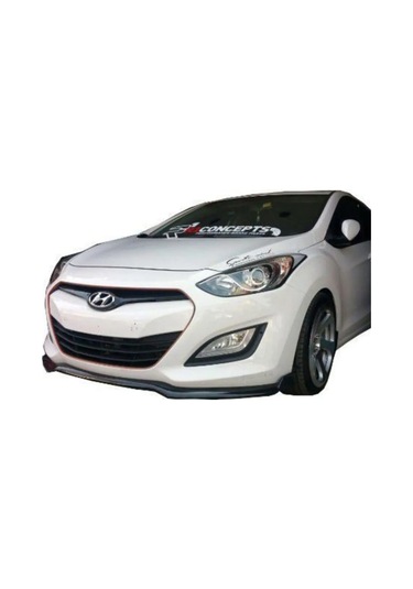 Hyundai İ30 Ön Lip Parlak Siyah Plastik Ön Ek Karlık 2012 2013 2014 2015 2016 2017
