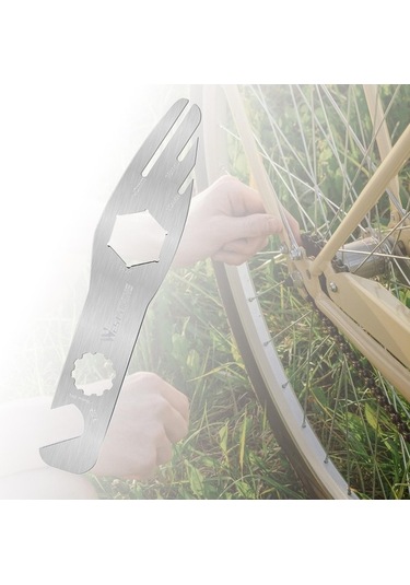 Pazly Dağ Bisikleti Pedal Sökücü Anahtarı - Sökme Onarım Aleti - Arjantin Model Gri