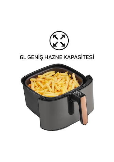 Arzum AR2074 Airtasty XL AirFryer 6 LT Sıcak Hava Fritözü