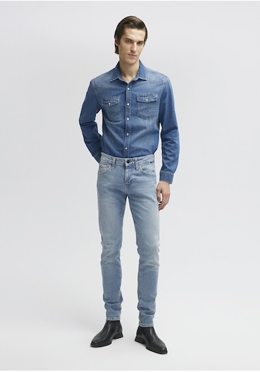 Mavi - KVNÇ Mavi Black Indigo Jean Pantolon 001070-33974 Çok Renkli