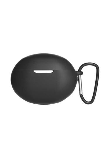 Huawei Freebuds 4i Uyumlu Standart Silikon Kılıf, Siyah