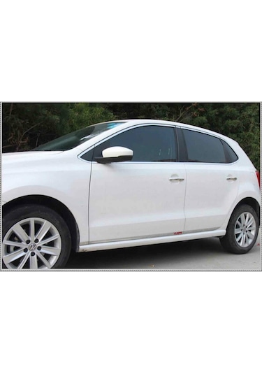 Vw Polo Cam Çerçevesi Çıtası Komple Set Krom 2009-2014 Arası