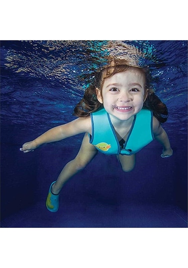 Bblüv Naj Neopren Yüzme Yeleği Mavi - 3-6 Yaş / Mavi Çok Renkli