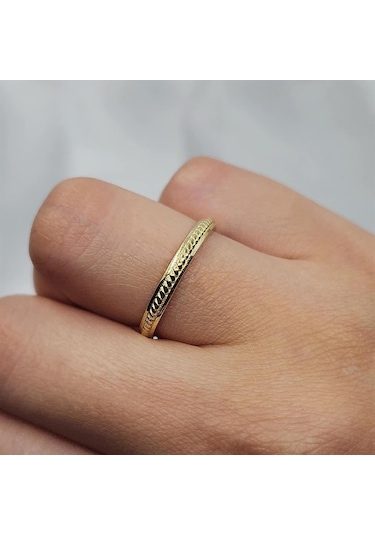 14 Ayar Altın Alyans-sarı