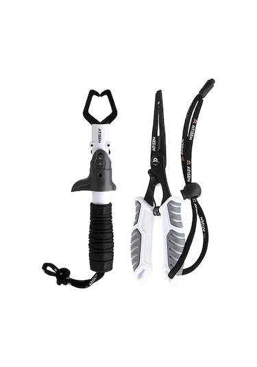 Elmpaly 2 Adet Dayanıklı Paslanmaz Çelik Balıkçı Pensesi Lake Blue Kolay Balık Kontrolü Ve Açık Hava Balıkçılığı İçin Temel Araç