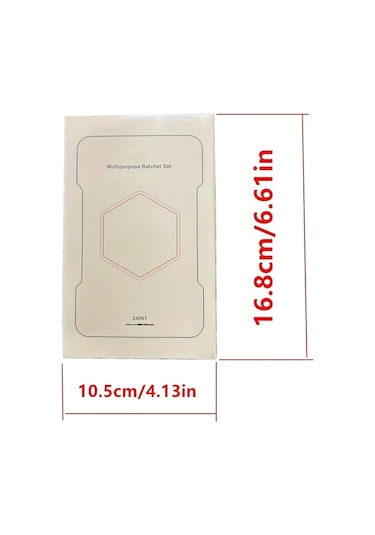 Honeybeeshop 6138 24 Fonksiyonlu Ratchet Ağaç Seti Ev Ve Araç Tamiri İçin Kombinasyon Anahtarı