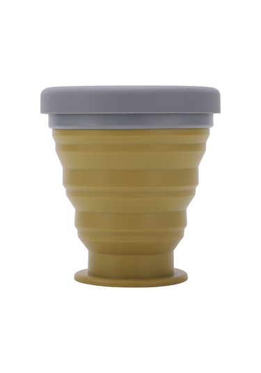 Xindoker Yemek Grubu Silikon Katlanabilir Bardak - Taşınabilir Kamp Seyahat Kupa, Isı Dayanıklı, Leşimsiz, Yeniden Kullanılabilir Diğer