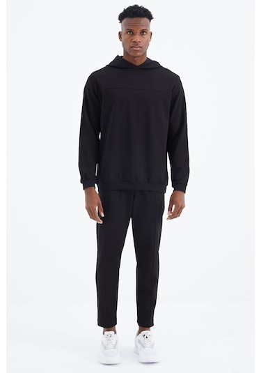 Tommy Life Kelvin Siyah Kelvin Basic Erkek Eşofman Takım - 85230 Siyah