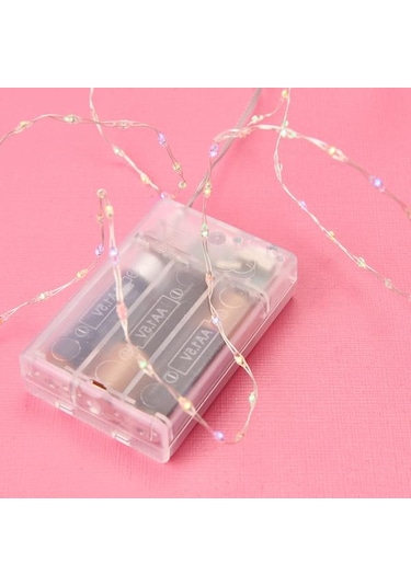 Kpm Dekoratif Aydınlatma - Renkli - 1 M Renkli