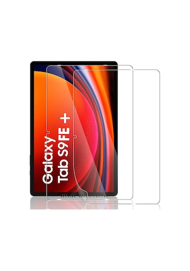 Samsung Uyumlu Galaxy Tab S9 Fe + 12.4 Tablet Ekran Koruyucu Cam Sm-x610