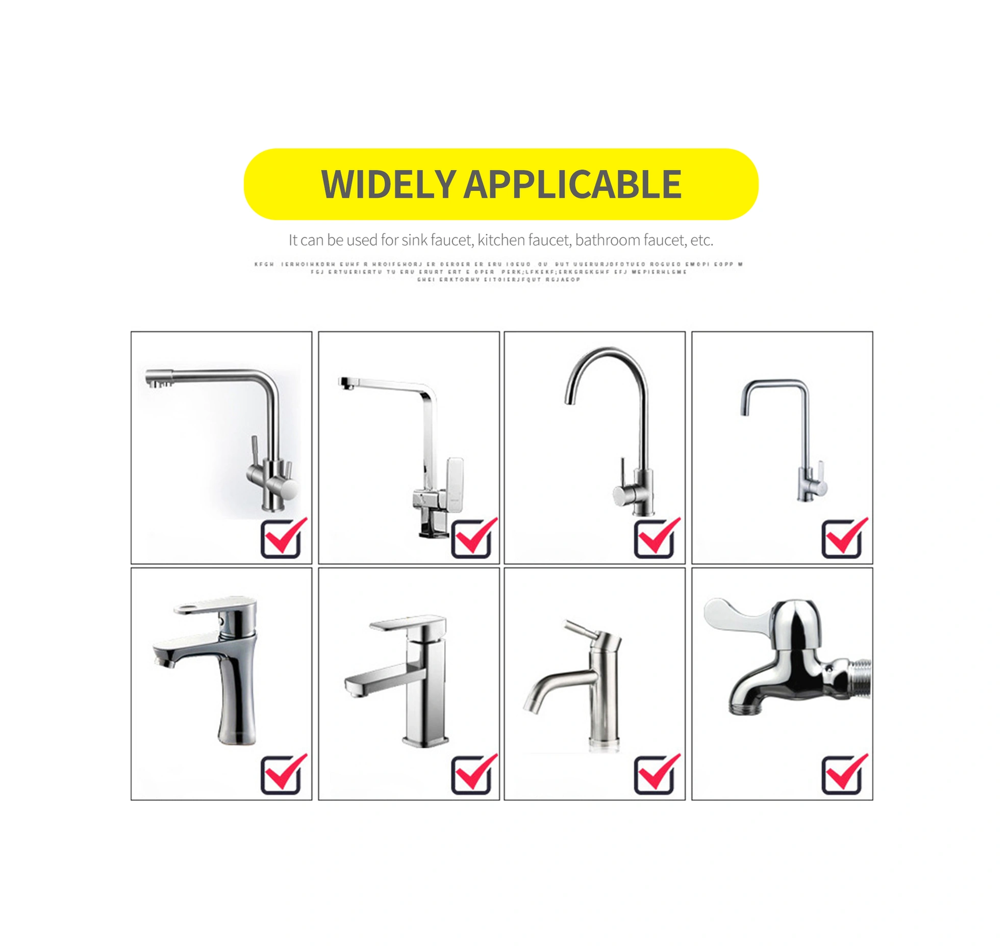 Yunboo M24 Dişli Bakır Faucet Aerator: 360 Dönebilen, İki Fonksiyonlu Hava Karışımı & Güçlü Sprey , Su Tasarruflu, Uzunlaştırıcı Musluk Ucu Diğer