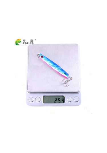 1 Adet 25g Metal Kurşun Balıkçılık Lures Hengjia Gerçekçi Pike Cazibesi