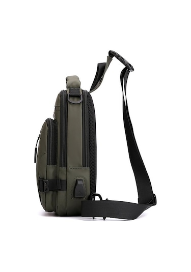 Didadodo Erkekler İçin Günlük Kullanım Su Geçirmez Göğüs Çantası - Moda Ve Konforlu Diğer